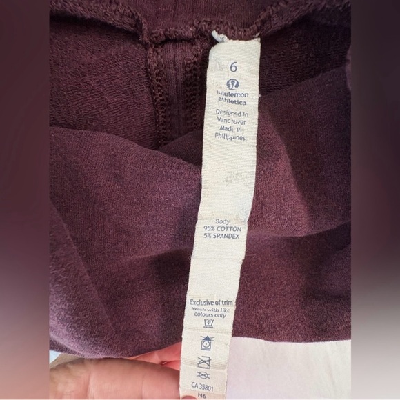 Lululemon | On The Double Pullover | Sz 6 | Heathered Bordeaux Drama | EUC - Picture 6 of 10